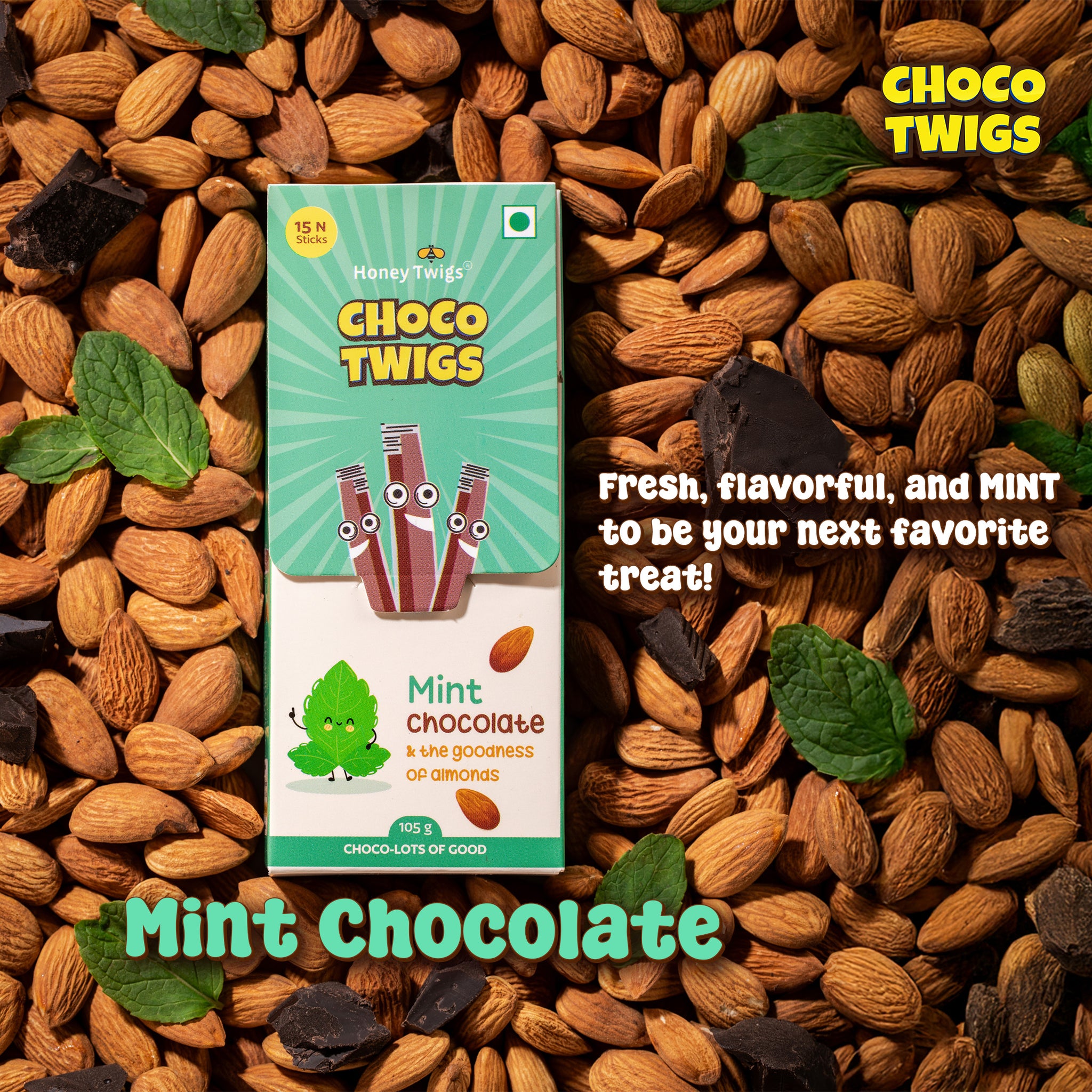 Mint Chocolate &  Almonds