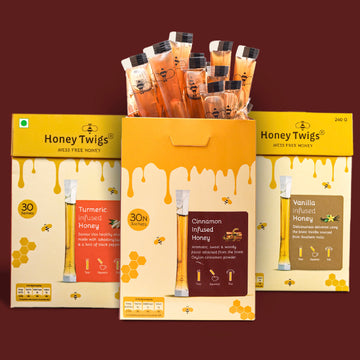 The Spice Route Combo: Cinnamon Vanilla and turmeric